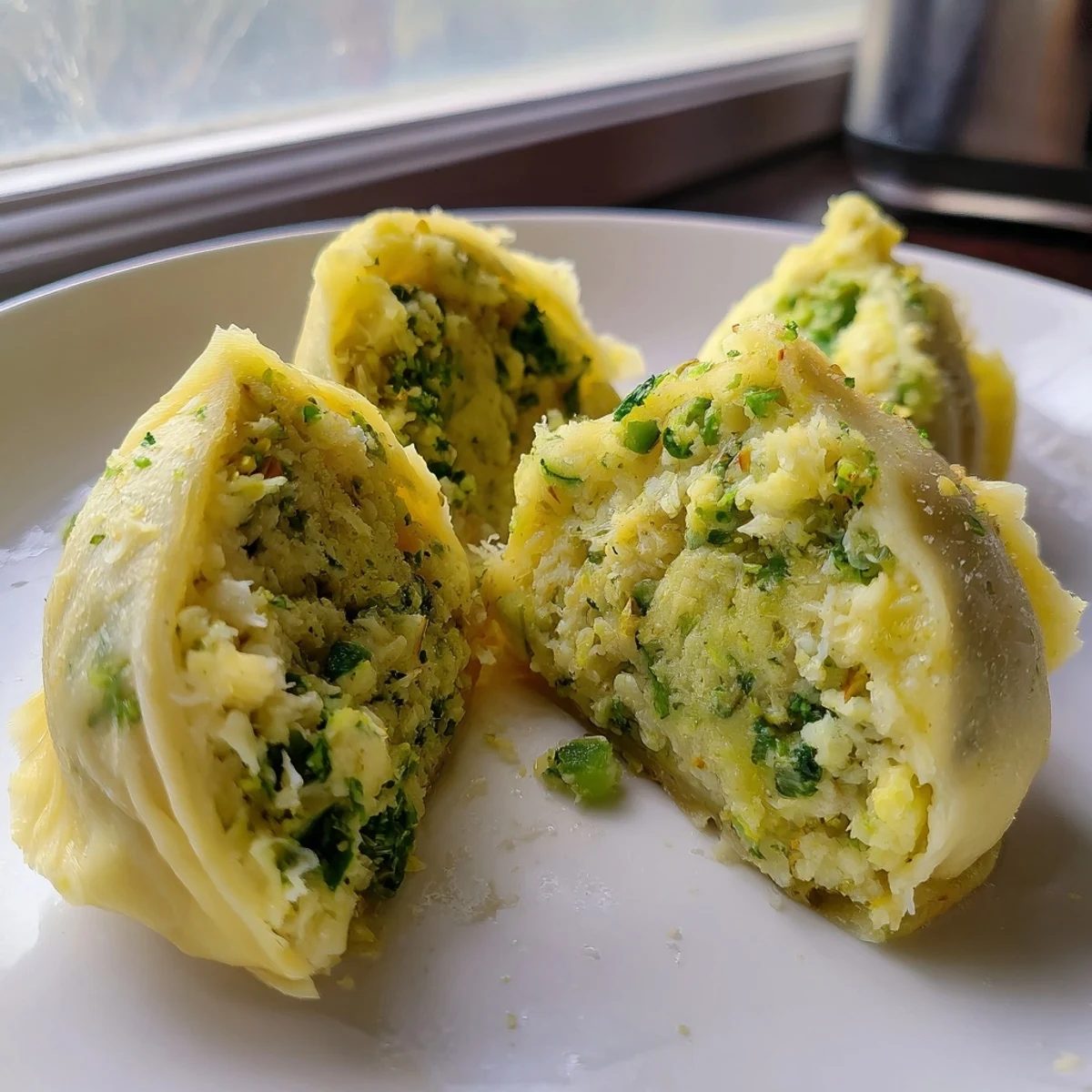 Savory Spinach Ricotta Triangles