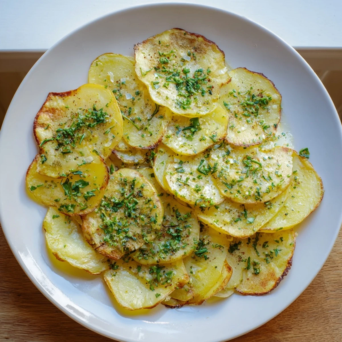 Melt-in-your-mouth crispy garlic butter roasted smash potatoes, baked until golden brown and bursting with flavor.