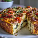 One-Pan Ham Swiss Frittata