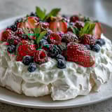 Pavlova Fresh Berries Cream