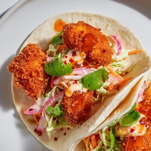 Hot Honey Chicken Tacos