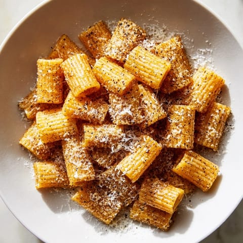 Crunchy Parmesan Pasta Chips