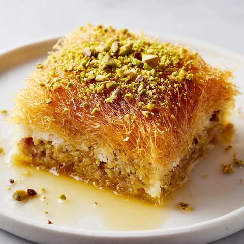 Egyptian Konafa with Nuts