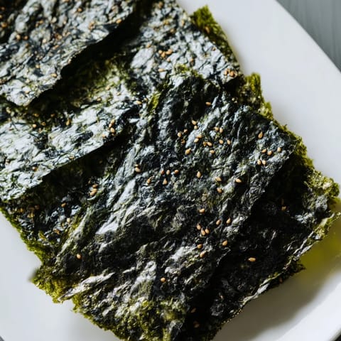Crispy Roasted Seaweed Chips