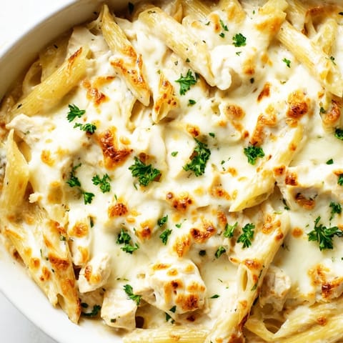 Chicken Alfredo Casserole
