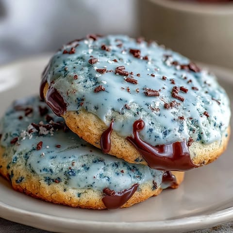 Spring Cookies: Robins Egg Speckled Sugar Cookies, crisp and buttery, tinted pale blue and adorned with chocolate speckles, perfect for festive spring gatherings.
