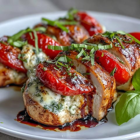 Caprese Stuffed Chicken Breast