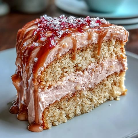 Beautiful blush Bridal Shower Rosé Velvet Cake with elegant gold drip.