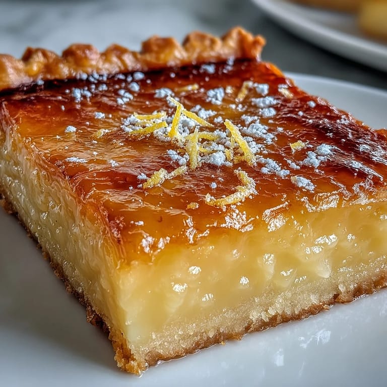 Bright and zesty lemon tart slices topped with fresh berries, showcasing a crisp, golden crust and vibrant citrus flavor.