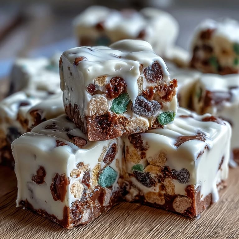 Irresistible St. Patrick's Day Treats Board with Lucky Charms Bark, green candies, pretzels, and rainbow sweets for festive celebrations.