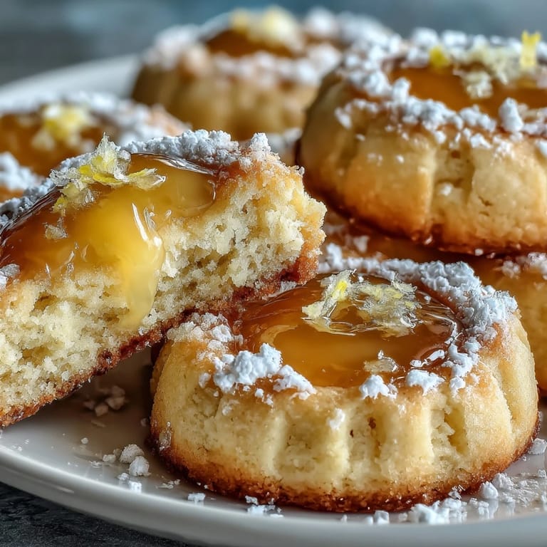 Lemon bar cookies with a bright, zesty curd filling, a perfect summery treat.