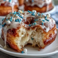 Graduation Party Donut Tower with Sprinkles: a vibrant, sweet stack topped with colorful confetti.