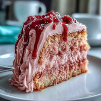 Elegant pink Bridal Shower Rosé Velvet Cake with shimmering gold drip.